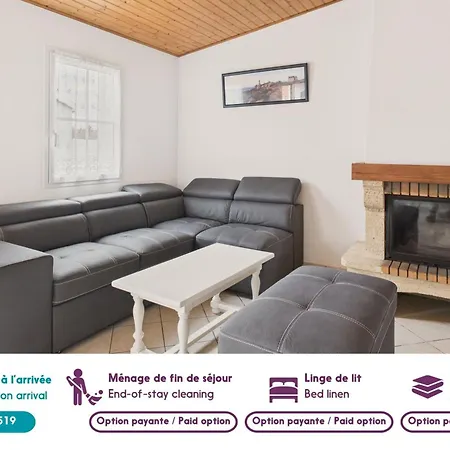 Casa de Férias Jardin Et Veranda - Maison 4 Adultes 2 Enfants *