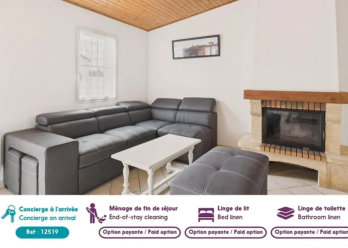 Ferienhaus Jardin Et Veranda - Maison 4 Adultes 2 Enfants *